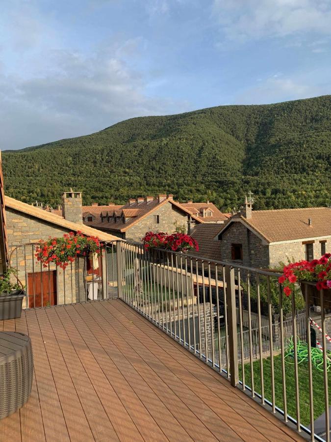 Ferienwohnung Casa Cotefablo Aloj Sorrosal Gavin Biescas Exterior foto
