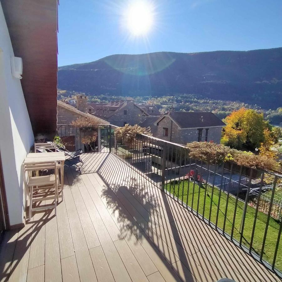 Ferienwohnung Casa Cotefablo Aloj Sorrosal Gavin Biescas Exterior foto